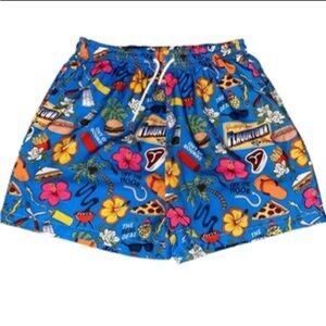 Guy Fieri Buffets n' vacation flavortown elastic shorts sz Large